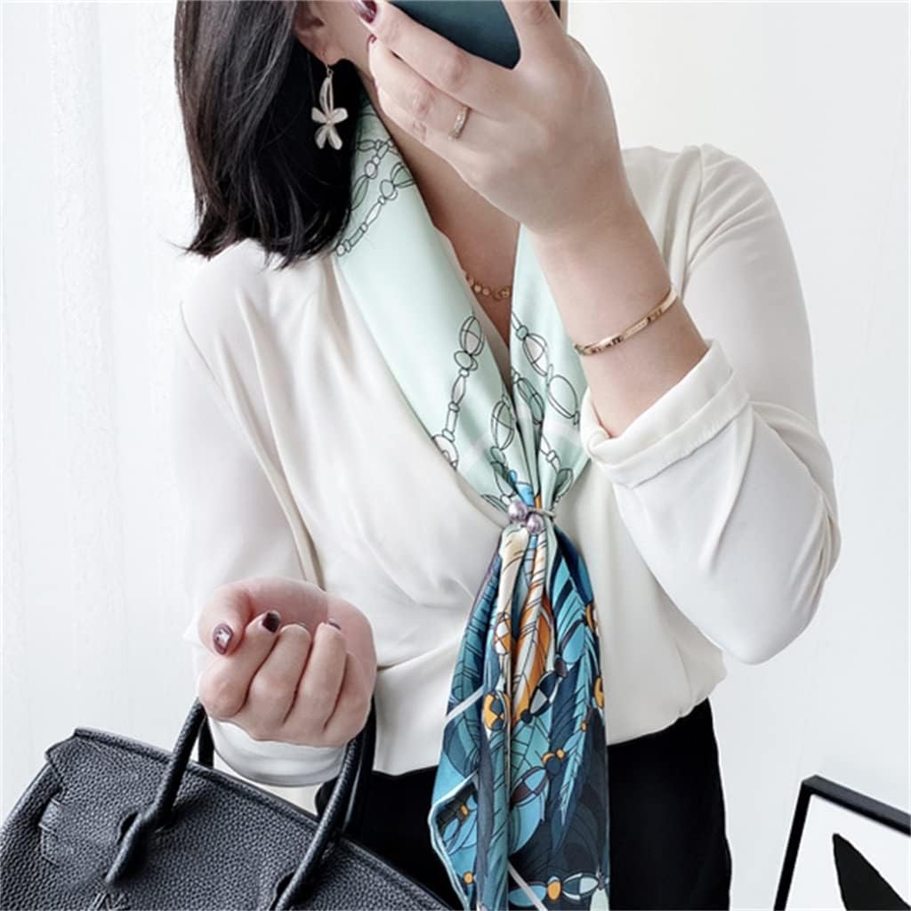 Double-sided Printing Fashion Silk Square Scarf Shawl For Mother