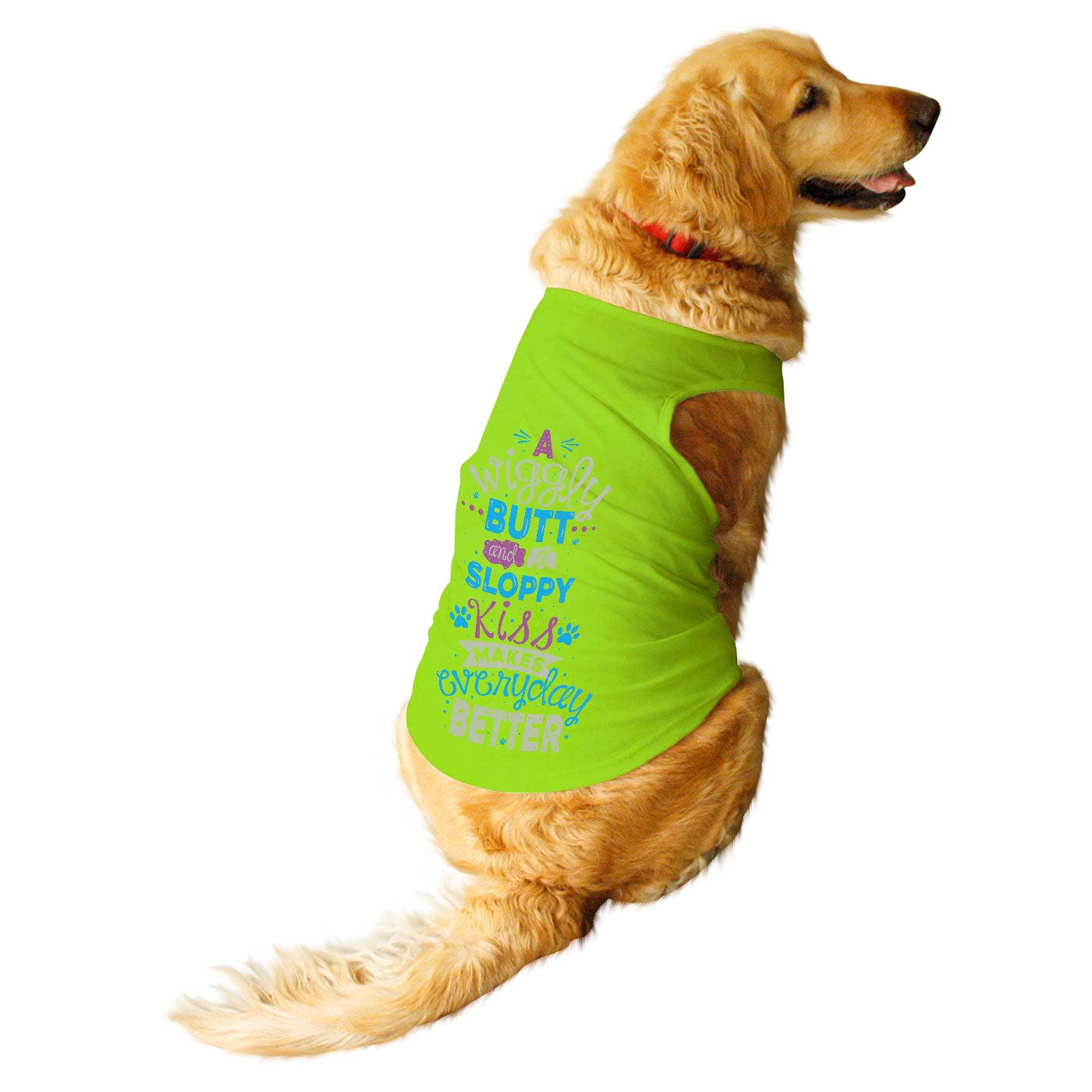 See full amazon price history chart for Ruse Pets Wiggly Butt Printed Round Neck Sleeveless Summer Dog Vest/Tank T-Shirt/Tees/Apparel/Clothes Gift for Small and Big Dogs (Lime Green) M Ruse Pets Wiggly Butt Printed Round Neck Sleeveless Summer Dog Vest/Tank T-Shirt/Tees/Apparel/Clothes Gift for Small and Big Dogs (Lime Green) M (B09YNN2PKZ) Amazon Price History, Amazon Price Tracker