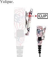 Vista 7 de CP200D Radio Shoulder Speaker Mic Handheld Microphone with 3.5mm Audio Jack Compatible with Motorola R2 CP100D CP185 CP200 CLS1100 CLS1410 DLR1060