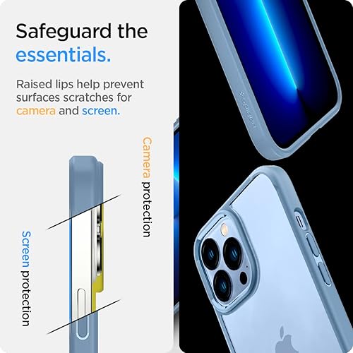 Miniatura 6 de Spigen Funda ultra híbrida diseñada para iPhone 13 Pro (2021) - Azul Sierra