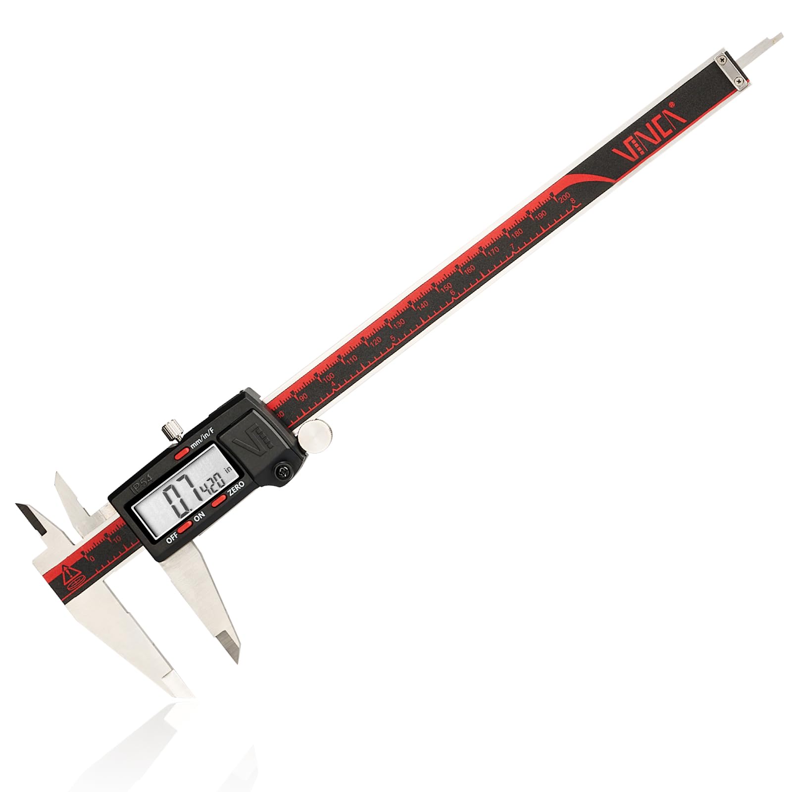 VINCA Digital Caliper - 8 Inch Precision Measurement -1