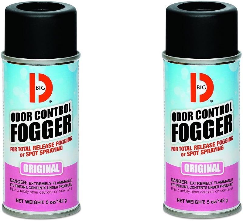 Big D 341 Odor Control Fogger, Original Fragrance, 5 oz (Pack of 12