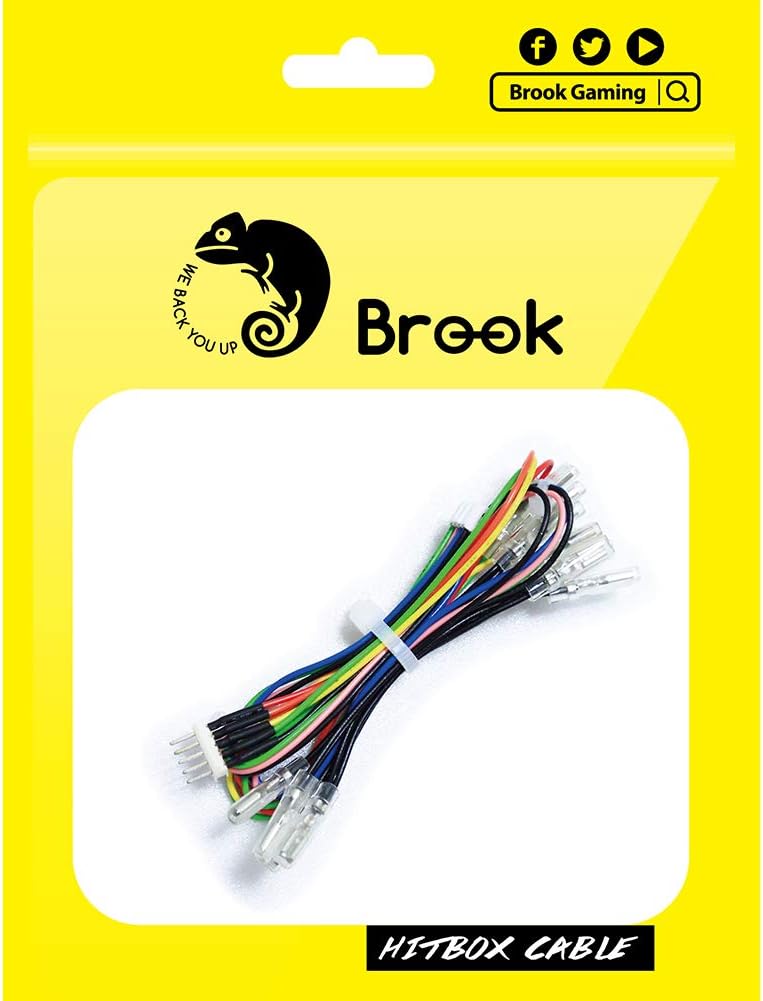 Brook Hitbox Cable 5-Pin, For Hitbox, Button Harness Diy Builds, Accessories, Fighting Board And Arcade Games