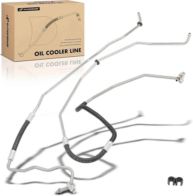 Mangueira do radiador de óleo da transmissão A-Premium para Chevrolet Sonic 1.8L automático – Entrada e saída