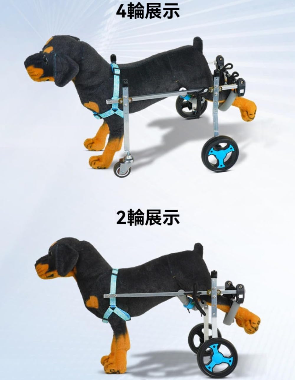 Amazon.co.jp: SIzlaho シニア犬用車椅子、ペット用歩行補助具、ペット