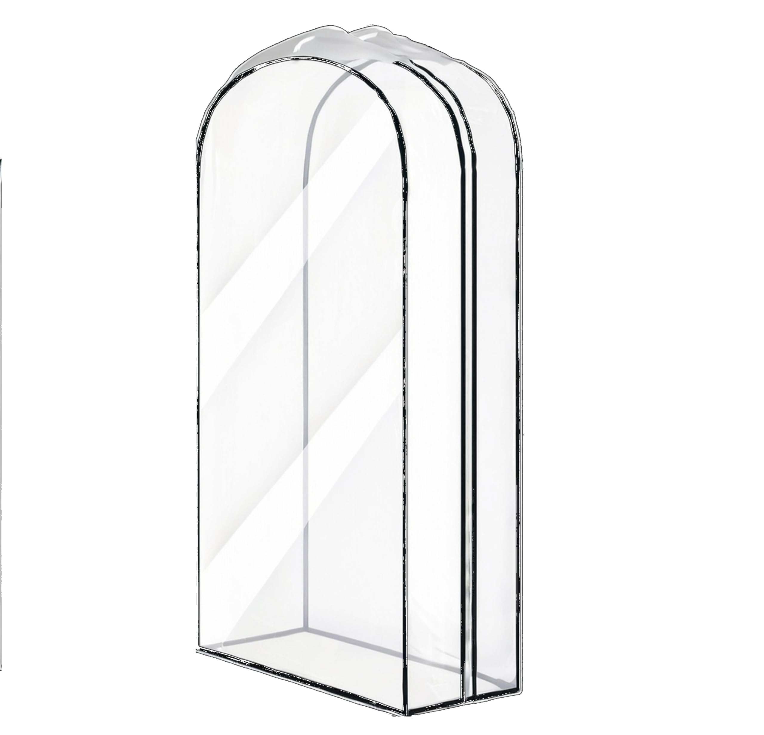 Clear Garment Storage Bag for Hanging Clothes,Suit Bags for Closet Storage Hanging,Travel Clothes Plastic Garment Bags,Dress Bag for Suits, Coats,Dress Bags for Gowns