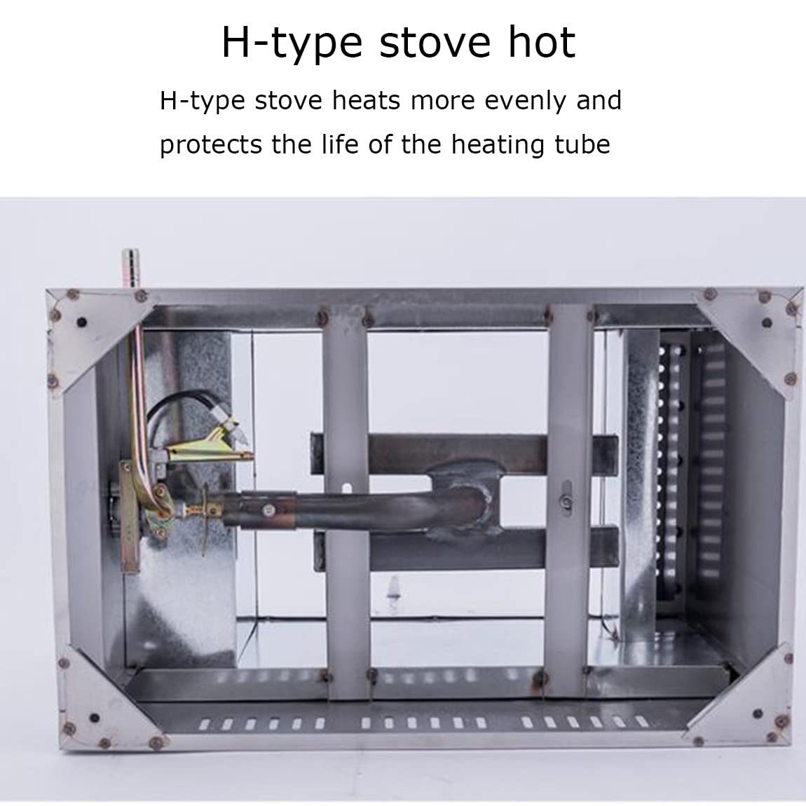 Friggitrice Professionale a Gas in Acciaio Inox, con cestello e Coperchio, Grande capacità 10L/20L, Acciaio Inox 304, per ristoranti Commerciali e Domestici