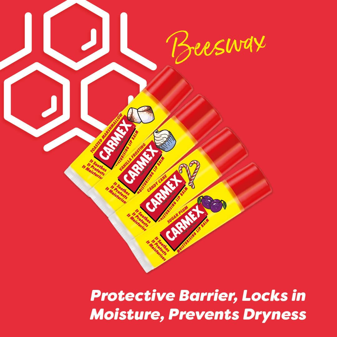 Carmex Lip Balm Set - Pack of 4, Clear, 1 count (Pack of 4) - Image 4