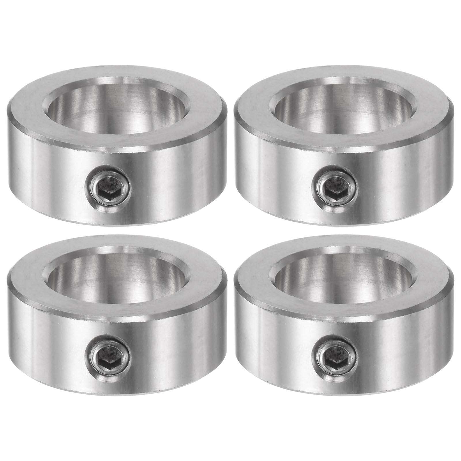 Amazon.co.jp: uxcell シャフトカラー 25.4mmボア 304ステンレス鋼