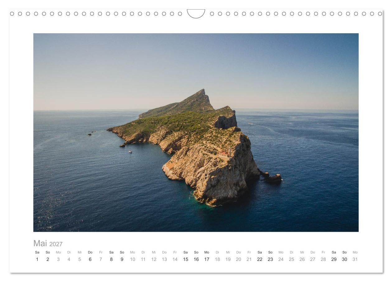 CALVENDO - Mallorca - Natur pur (Wandkalender 2027 DIN A3 quer), Monatskalender: Mallorca's unglaublich schöne Natur im Detail