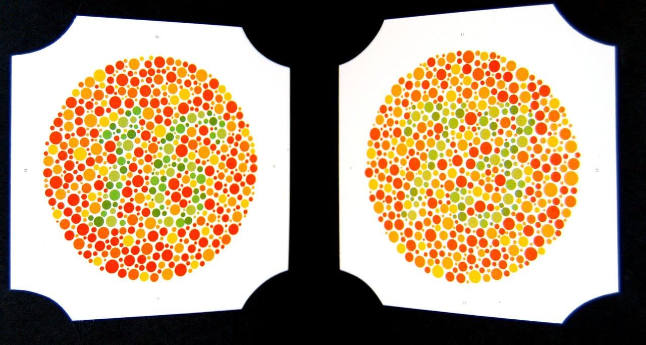 Cosmid Ishihara's Tests for Colour Deficiency 38 Plates with Manual_148_Pack of 8