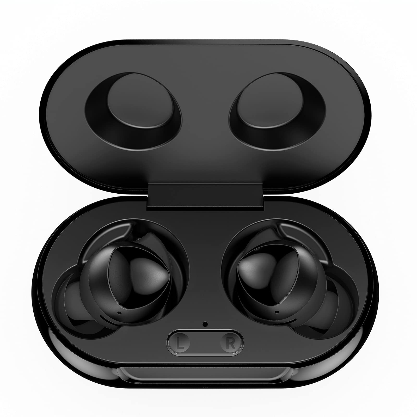 Urbanx Street Buds Plus True Wireless Earbud Headphones for Samsung Galaxy Tab A 10.1 (2019) - Wireless Earbuds w/Hands-Free Controls - Black (US Version with Warranty)