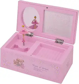 CAIXA DE MUSICA E PORTA JOIA BALLET
