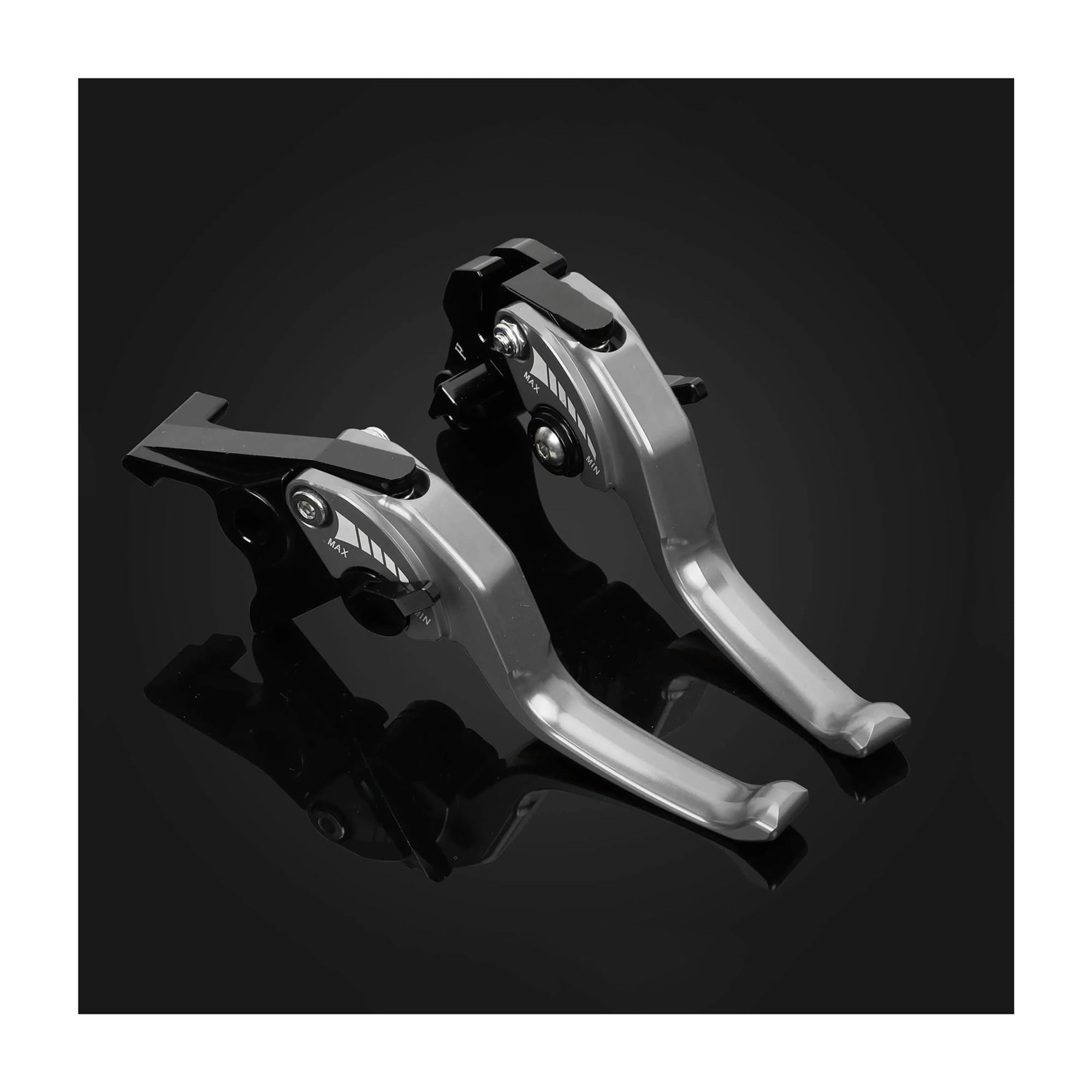 Zcpopknhnz Gray For Cfmoto Cf Moto 450 Mt 450Mt Cf450mt Motor Adjustable Brake Clutch Lever Handle Guard Levers Short(Gray)