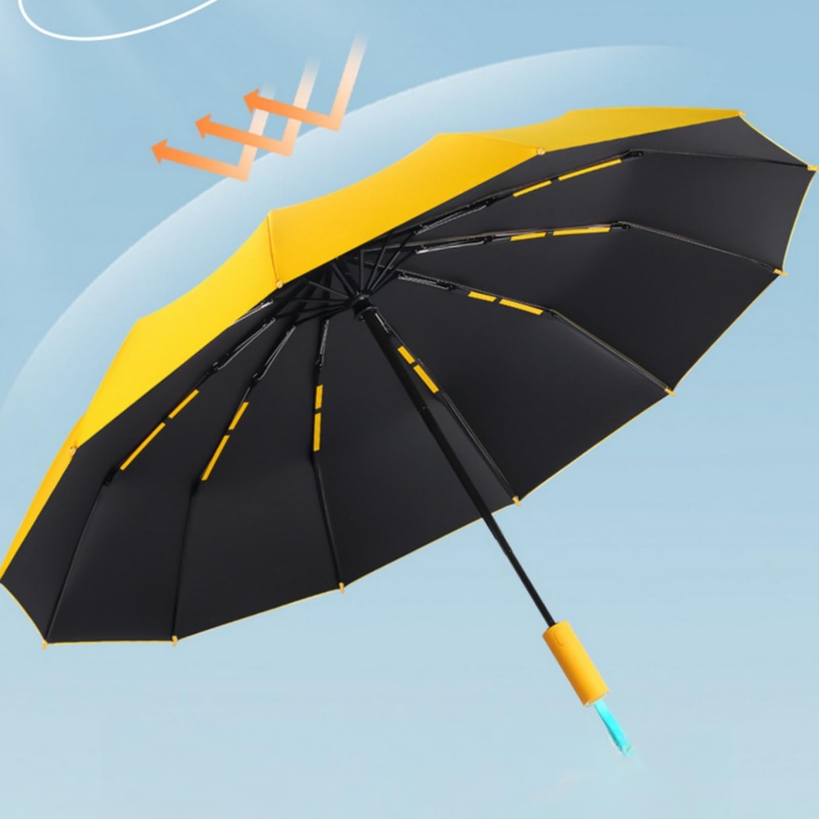 Ombrello Pieghevole Ombrelli Parasole Antipioggia Completamente Automatico Di Grandi Dimensioni Per Uomo E Donna Umbrella