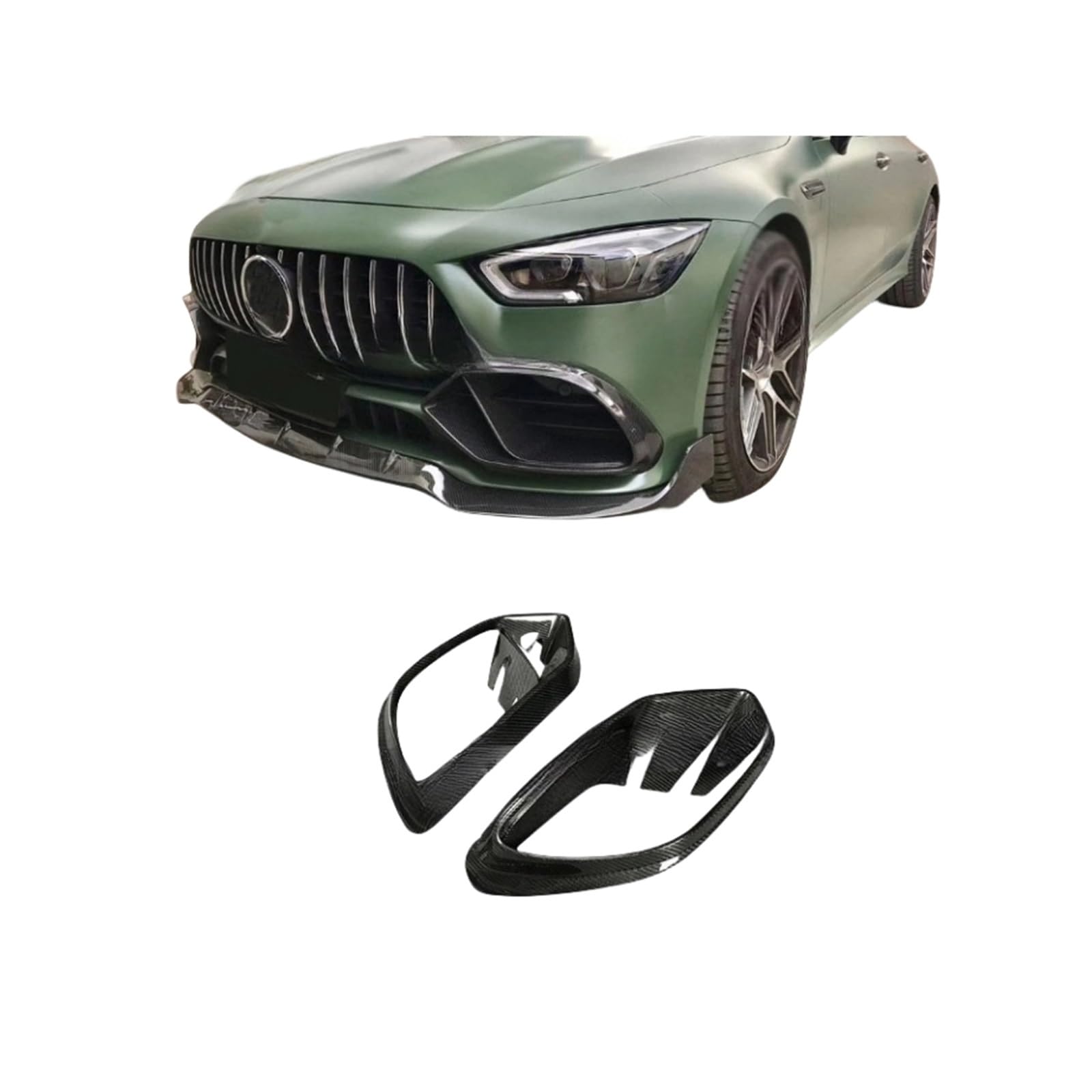 AMG GT50 GT53 GT63 カーボンフォグランプフレーム