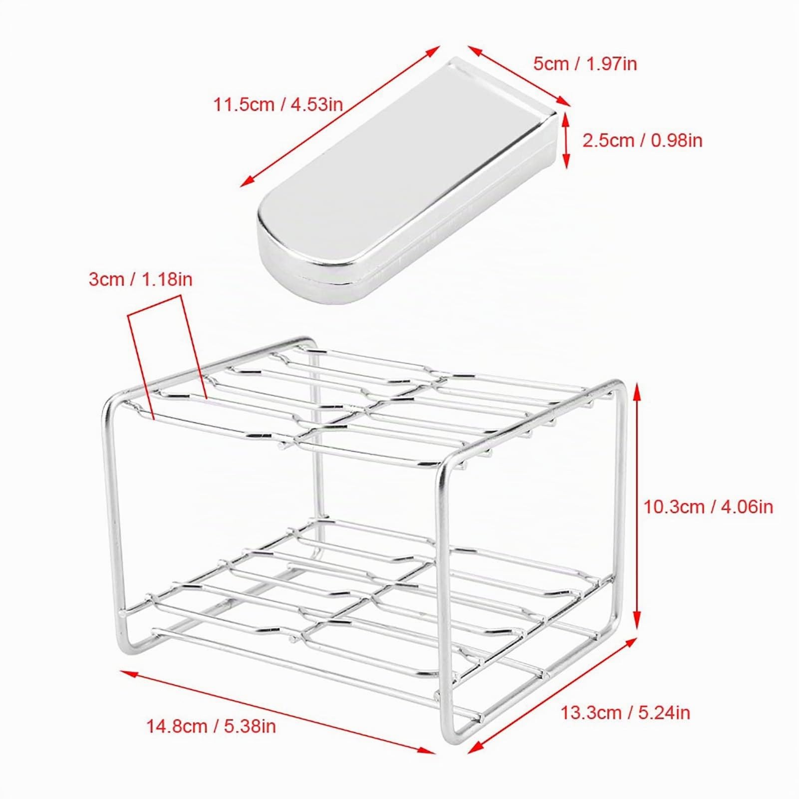 Molde para helados, molde para polos de acero inoxidable con base de apoyo, 6 moldes de punta redonda reutilizables, con 50 palitos de helado, 20 bolsas de helado, 1 pincel | Incluye base de apoyo, 50 palitos, 20 bolsas y 1 pincel, juego reutilizable para
