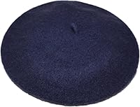 JOYHY Women's Classic French Beret Beanie Hat - Stretchy Wool Blend, Lightweight One Size Fits Most, Chic Solid Colors