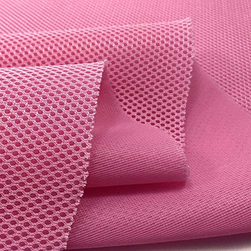 39x59Inch Wide Thickened Inter Layer 3D Mesh Fabric for Sewing Craft Décor Handmade-3D Thickened 3 Layer Sandwich Mesh Fabric for Seat Cover Breathable Sport Shoes Bags Sofa Mesh Cloth Material Crafts