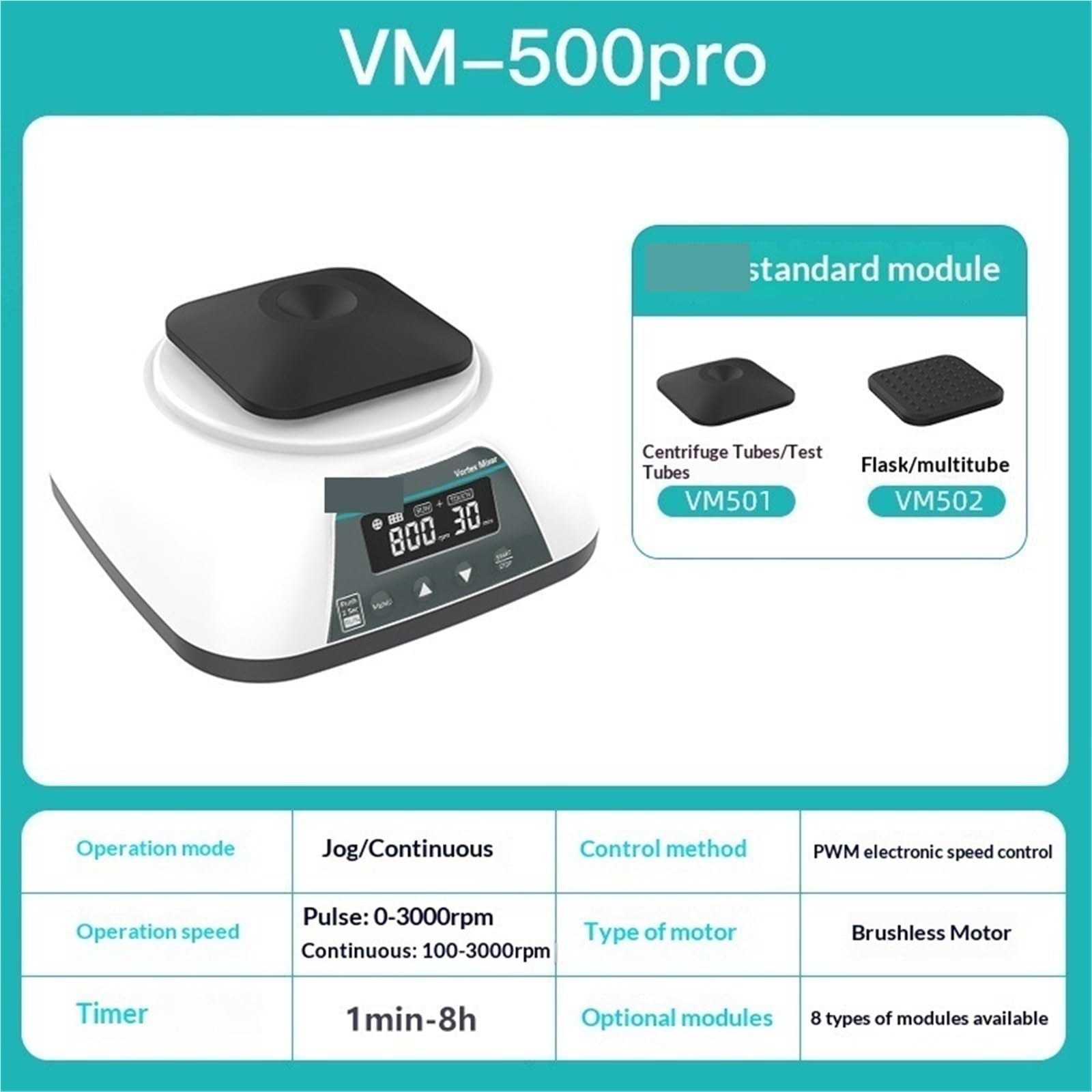 Miniaturowy mieszadło wirowe, Mieszadło Magnetyczne, Oscylator Laboratoryjny, Mini Mikser, Przyrząd Wielofunkcyjny,do laboratorium(500pro)