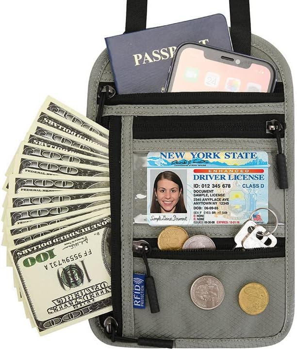 Bolso de viaje para teléfono celular, soporte para pasaporte, bolsa cruzada para Galaxy S22 Ultra S21 S20 FE Plus A12, Moto G Pure 2021 G Power