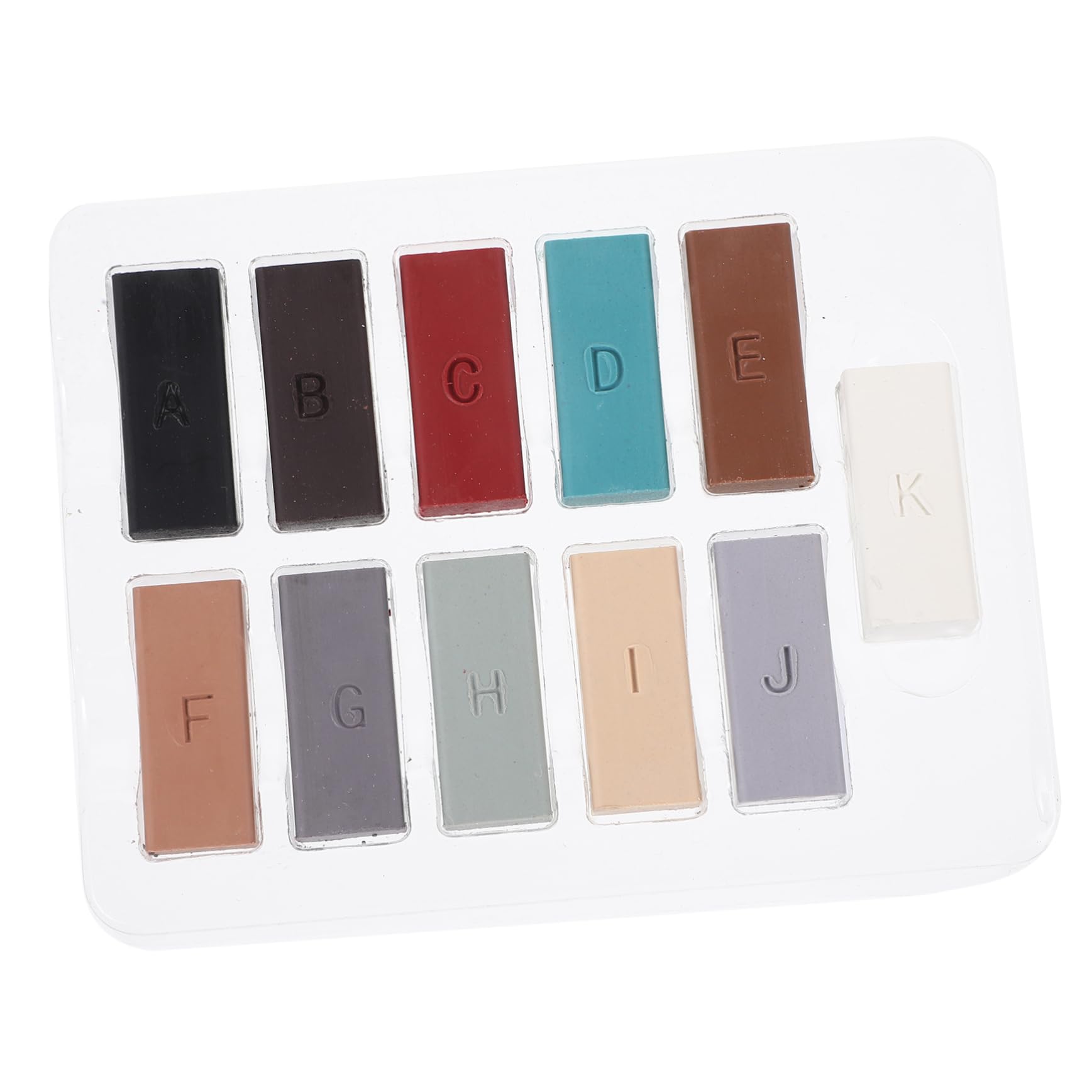 FRCOLOR 1Set Manual Floor Furniture Repair Kit Tile Repair Repair for Scratches Cracks Durable Wax Blocks for Wood Laminate Tile Restoration