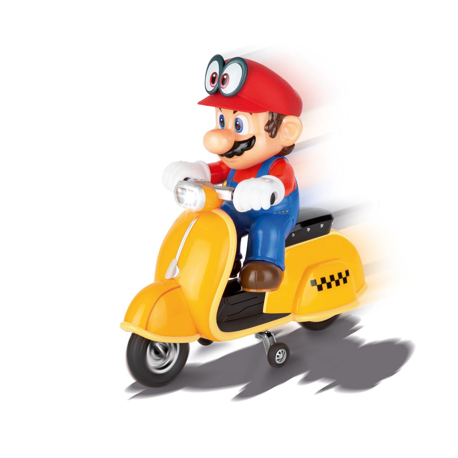 Carrera RC Super Mario Odyssey 370200992 Scooter, op afstand bestuurbaar, elektrisch, voor binnen en buiten, speelgoed voor kinderen vanaf 6 jaar en volwassenen