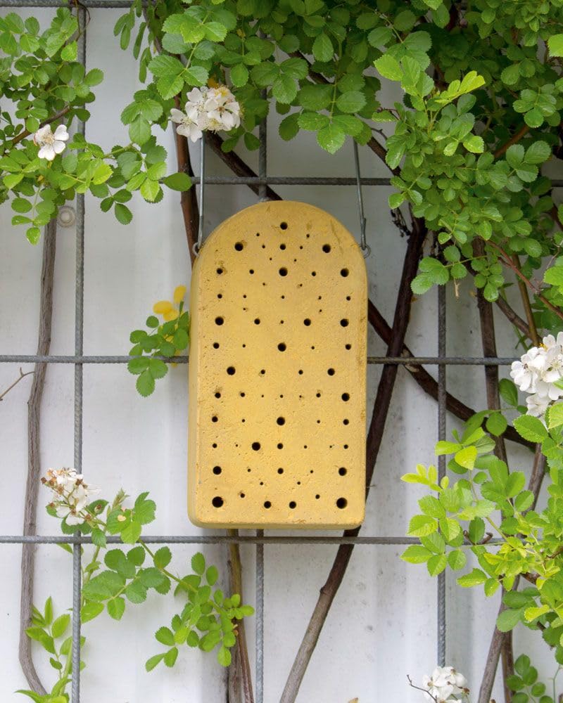 Insektennisthilfe Set 3 Stück - Insektennistblock Insektennistholz Insektennistwand Naturschutz