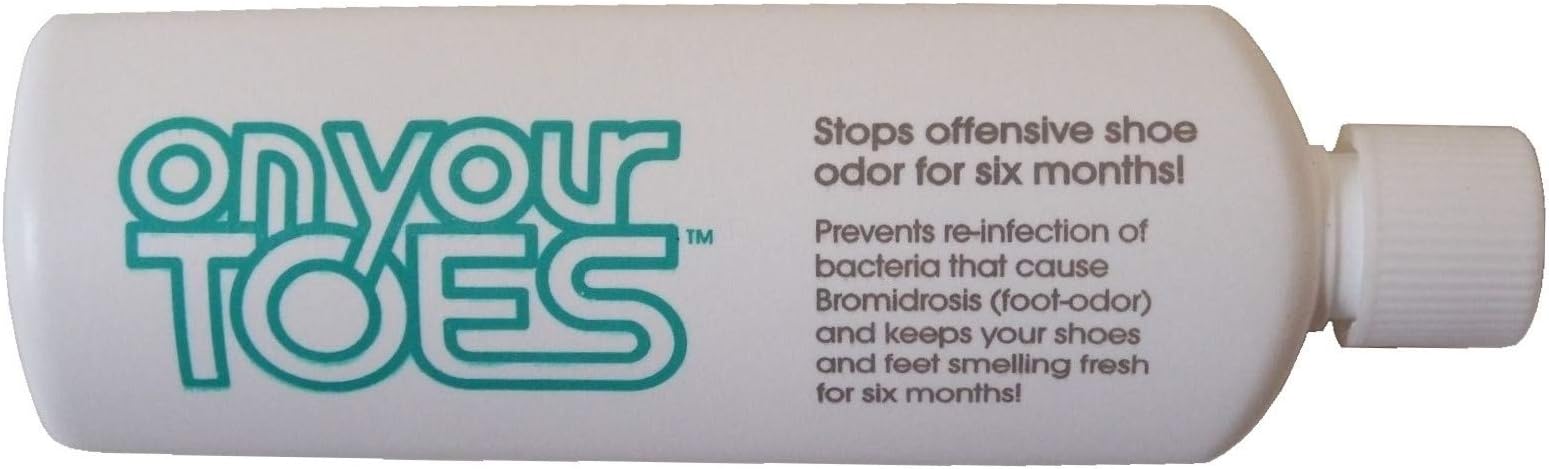 Fraser Laboratories On Your Toes Foot Bactericide Powder - Eliminates Foot Odor For Six Months - Three Pack by Fraser Laboratories