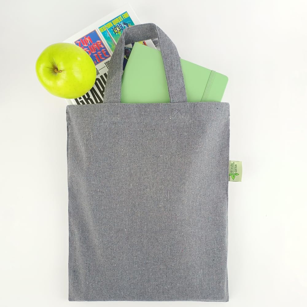Cottonbagjoe | Baumwolltaschen zum Bemalen | 28x32 cm | Stoffbeutel | DIY | Bauwollbeutel | kurze Henkel | DIN A4 | Geschenktasche | Jutebeutel