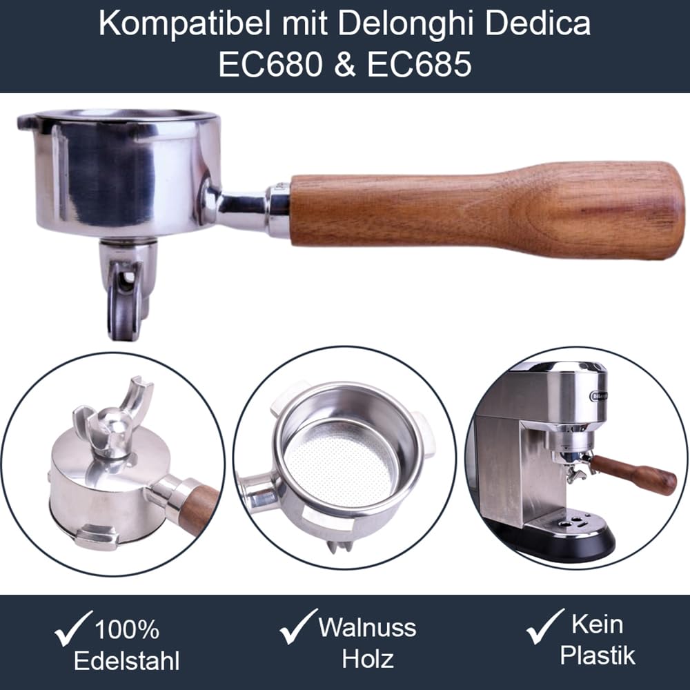 Café Tamper Set Compatible Avec EC680/EC685/EC785/EC885 De