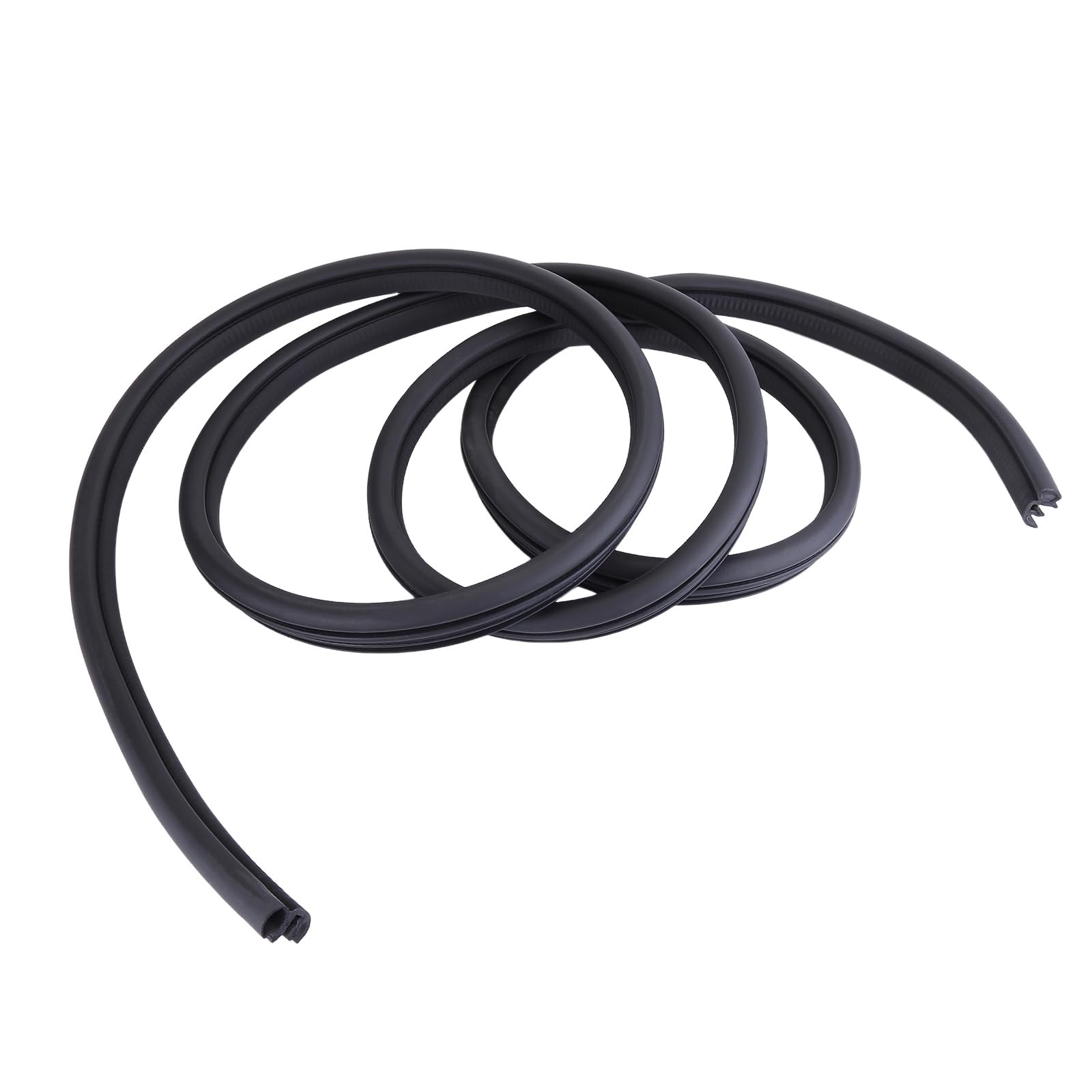 Guarnizione per porta Guarnizione per porta Guarnizione sinistra/destra anteriore 51727247260 51727247258 Compatibile con BMW Serie 3 E90 E91 Guarnizione per porta Protezione per i bordi