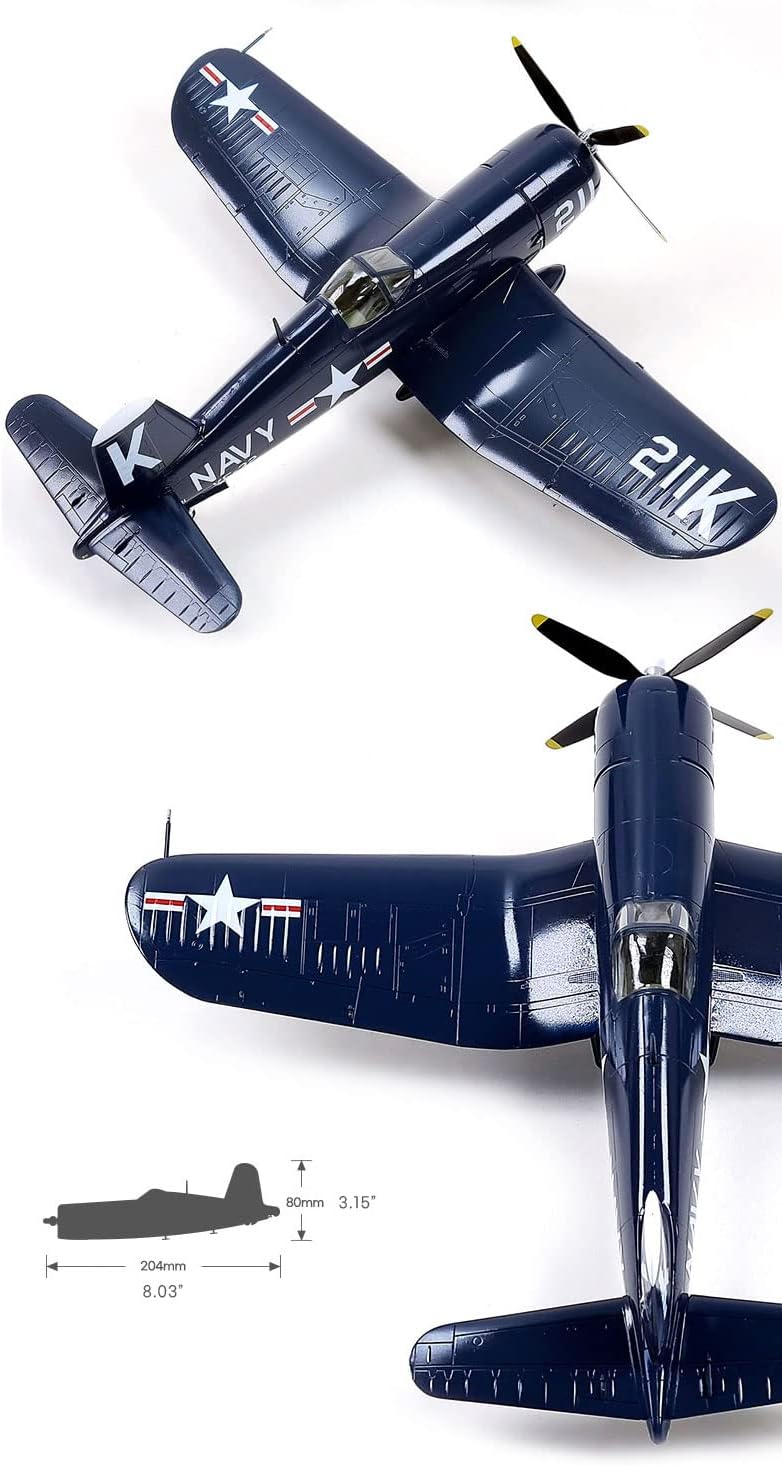 Academy Hobby Model Kit ACA12353 1/48 USN F4U-4 Corsair Korean War Battle of Jangjin Reservoir
