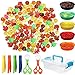 147 Pcs Fine Motor Toys Counting Sorting Fall...