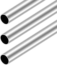 3 Pcs 6063 Aluminum Straight Round Tube 22mm Outside Diameter 20mm Inner Diameter 300mm Length Industrial Decorative Architectural