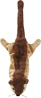 Zanies Unstuffies Dog Toys, Red Squirrel, 22