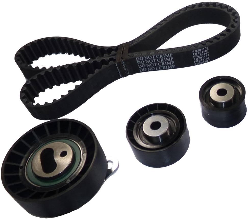 DNJ TBK413WP Timing Belt Kit with Water Pump for 1995-1997 Ford Mercury Contour Mystique 2.0L L4 16V DOHC 1989cc