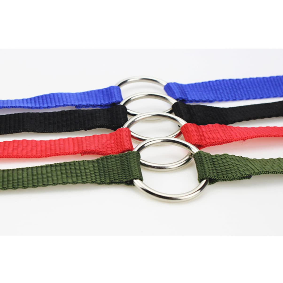 Yardwe Double Leash for Dogs Nylon Dual Dog Traction Rope No Tangle Design for Small Pets Comfortable Handle Black Color for Walking