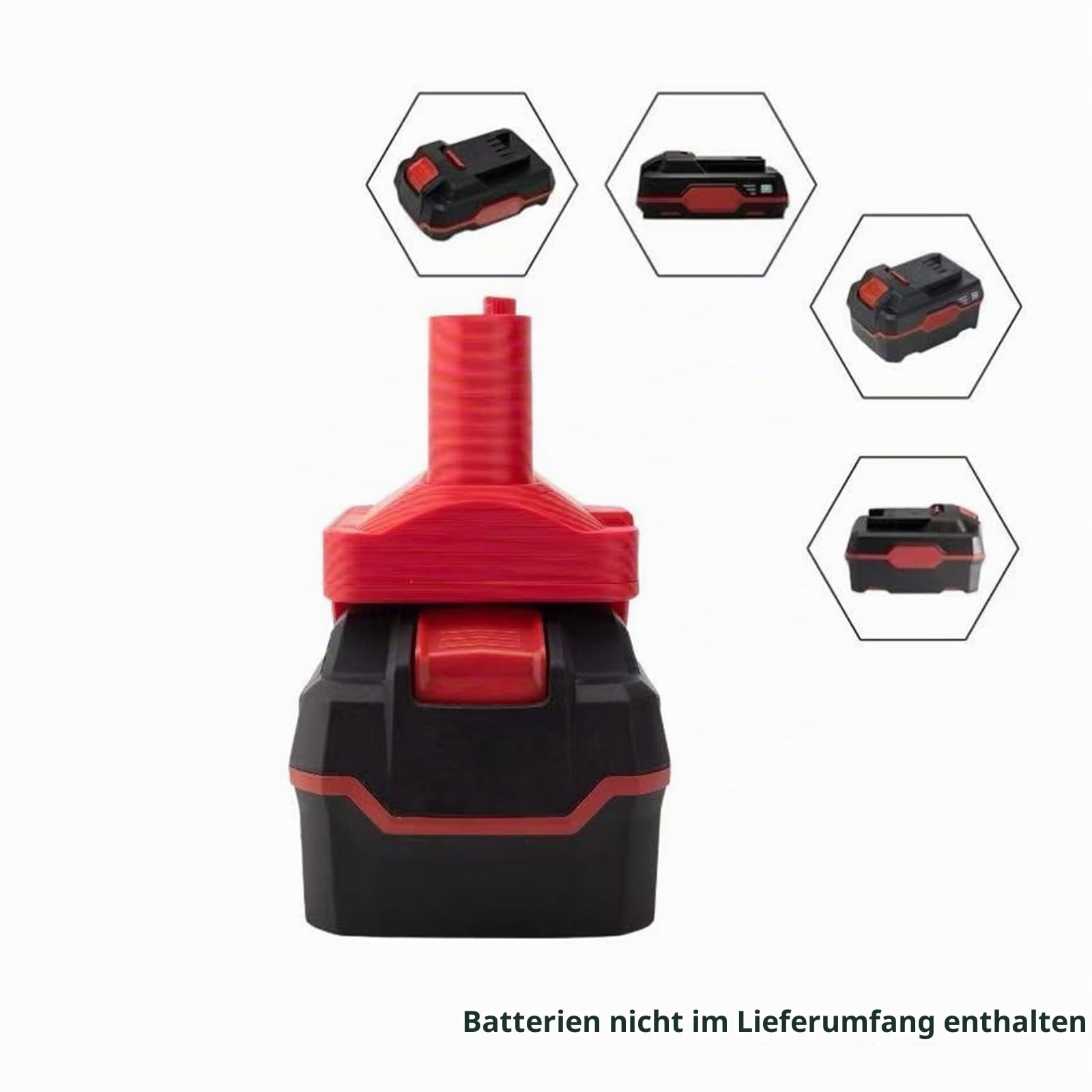 Konverter-Batterie-Adapter, Kompatibel for Lidl Parkside, X20v Team to, Kompatibel for Dyson, V7 V8 Staubsauger Elektrowerkzeug (ohne Batterie Und Werkzeug)