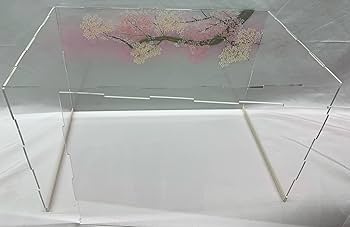 Amazon | 雛人形 飾り道具のみ アクリルカバー 桜／枝付ケースのみ