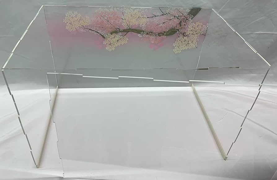 Amazon | 雛人形 飾り道具のみ アクリルカバー 桜／枝付ケース