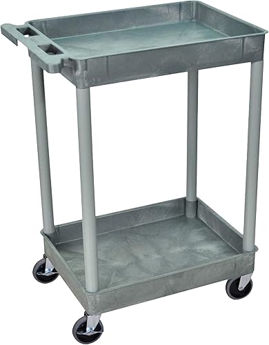 Miniatura 1 de LUXOR STC11-G - Carrito de bañera - Dos estantes