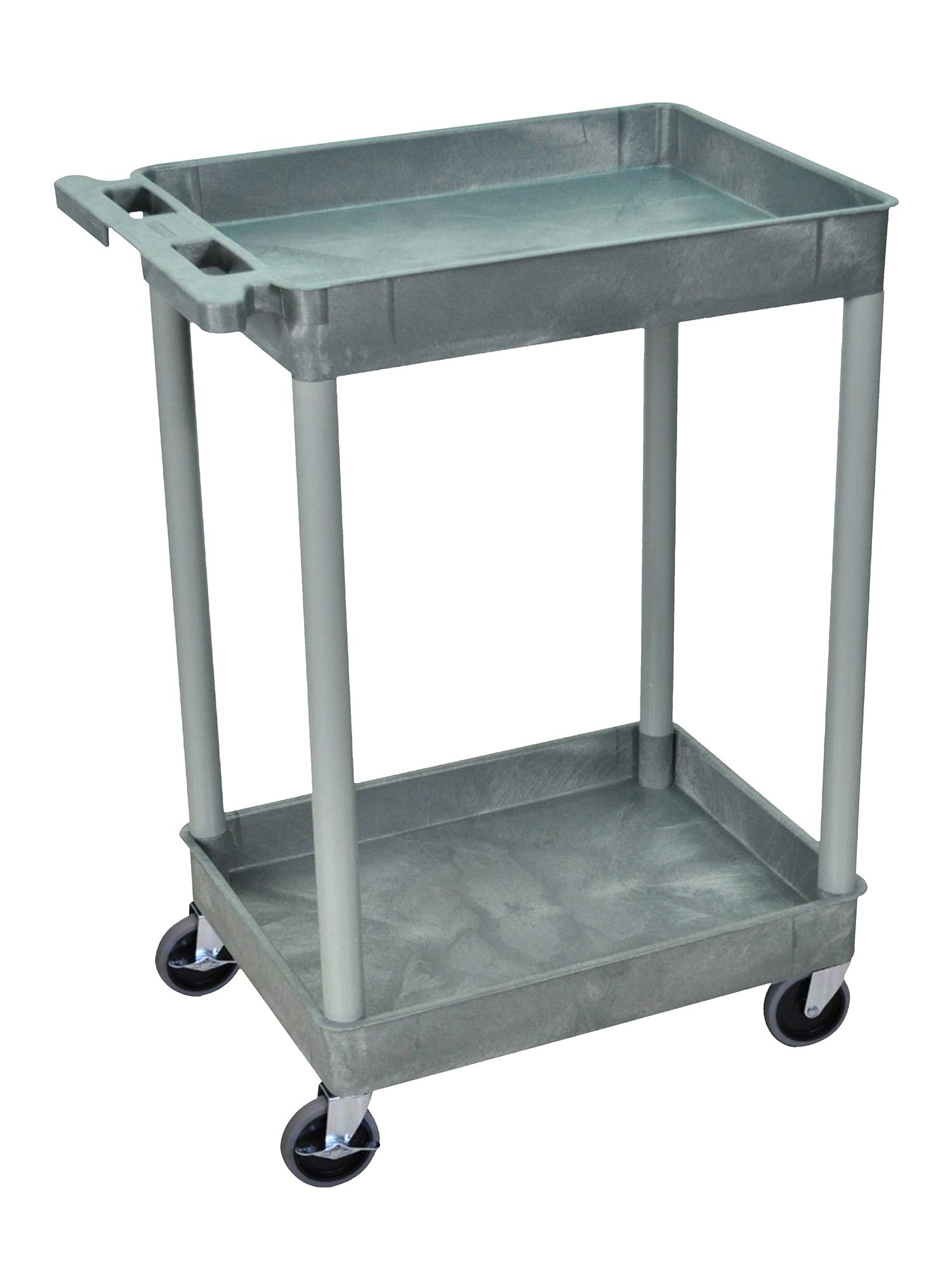 Amazon.com: LUXOR STC11-G Tub Cart - Two Shelves, NSF Certified