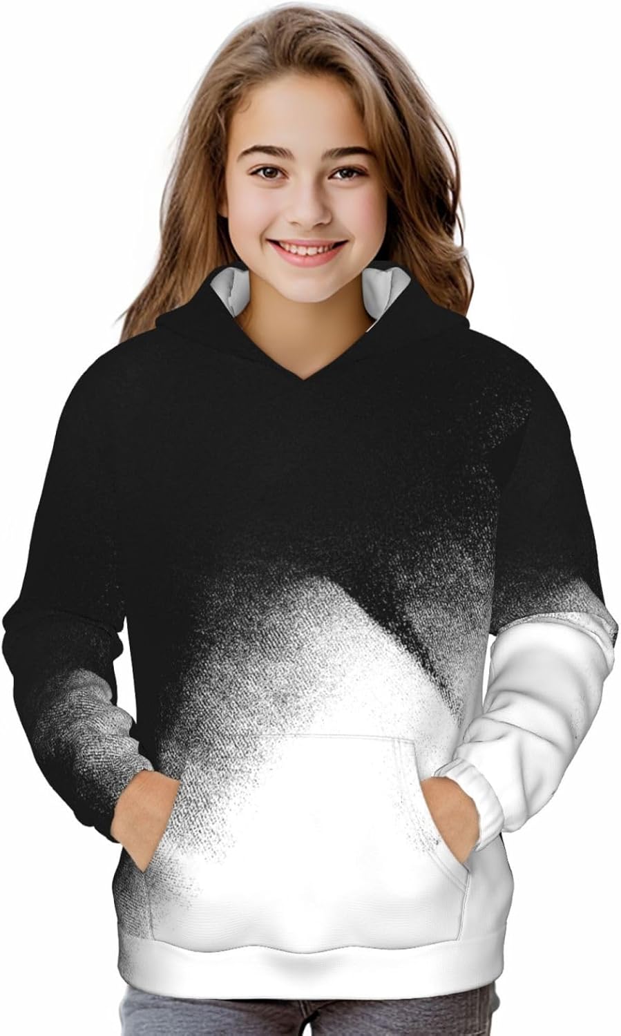 Lemon Sloth Teen Hooded Sweatshirt Boys And Girls Pullover Sweatshirt Thick Sports Hoodie 7-20 Years - Image 2