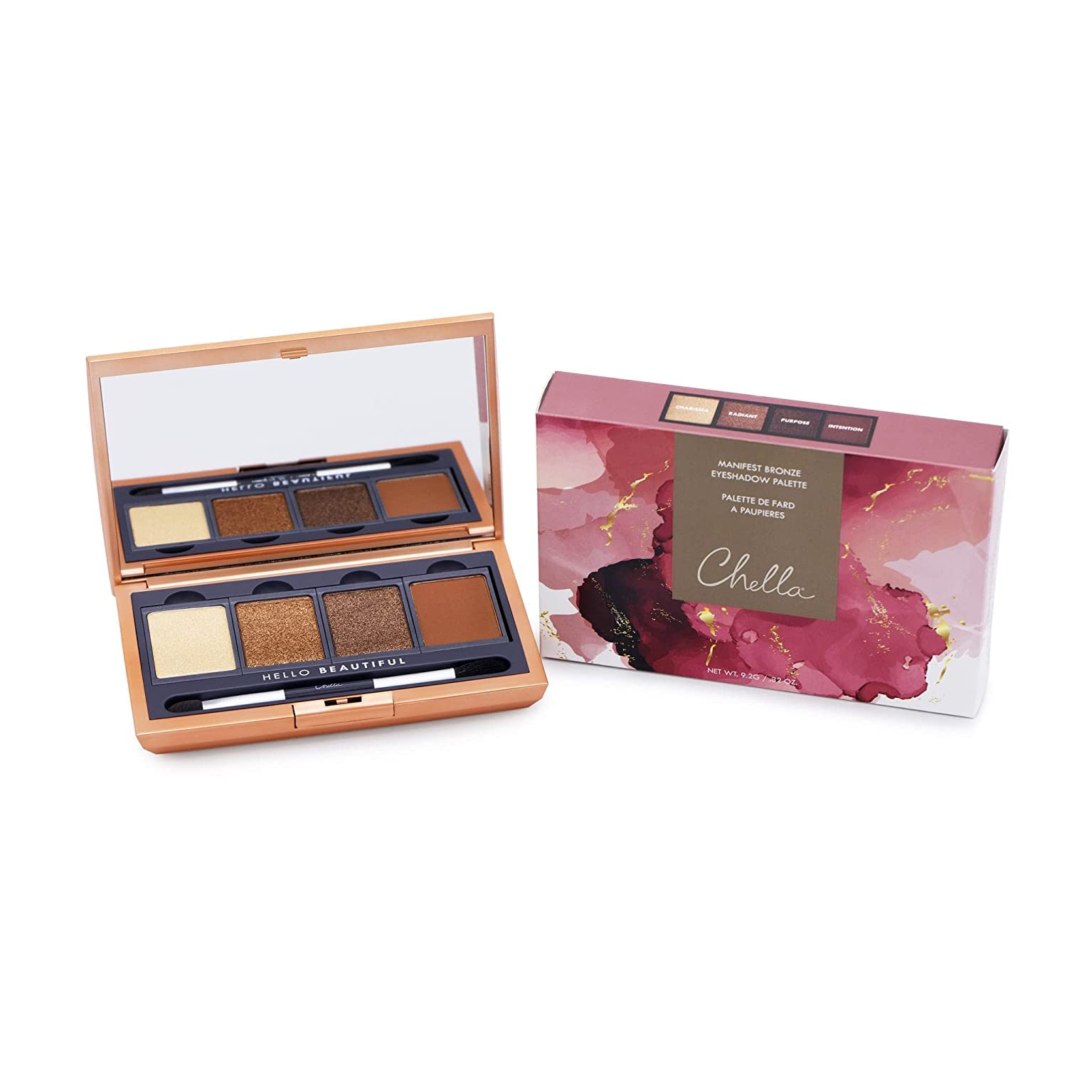 Chella Makeup Eyeshadow Palette, Full Size Makeup Pallette, Manifest