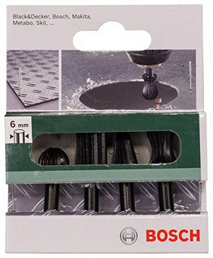 Jeu de 4 limes rotatives Bosch pour métal et bois