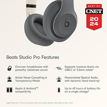 Amazon.com: Beats Studio Pro - Wireless Bluetooth Noise