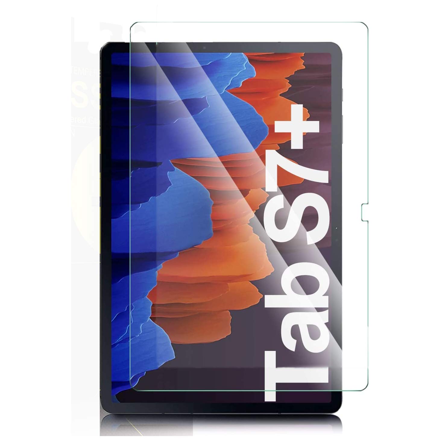 Amazon Brand - Solimo Tempered Glass for Samsung Galaxy TAB S7 Plus (B07VTCJQRP) Amazon Price History, Amazon Price Tracker