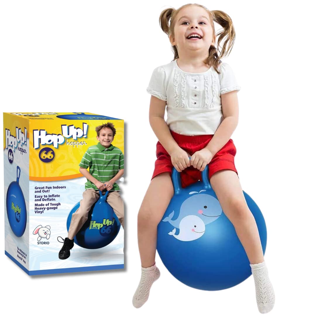 ToysBuddy Inflatable Hopper Ball for Kids (Hip-Pity Hop Ball, Hopping Ball, Bouncy Ball with Handles, Sit & Bounce, Kangaroo Bouncer, Jumping Ball) (B08F3BY79X) Amazon Price History, Amazon Price Tracker