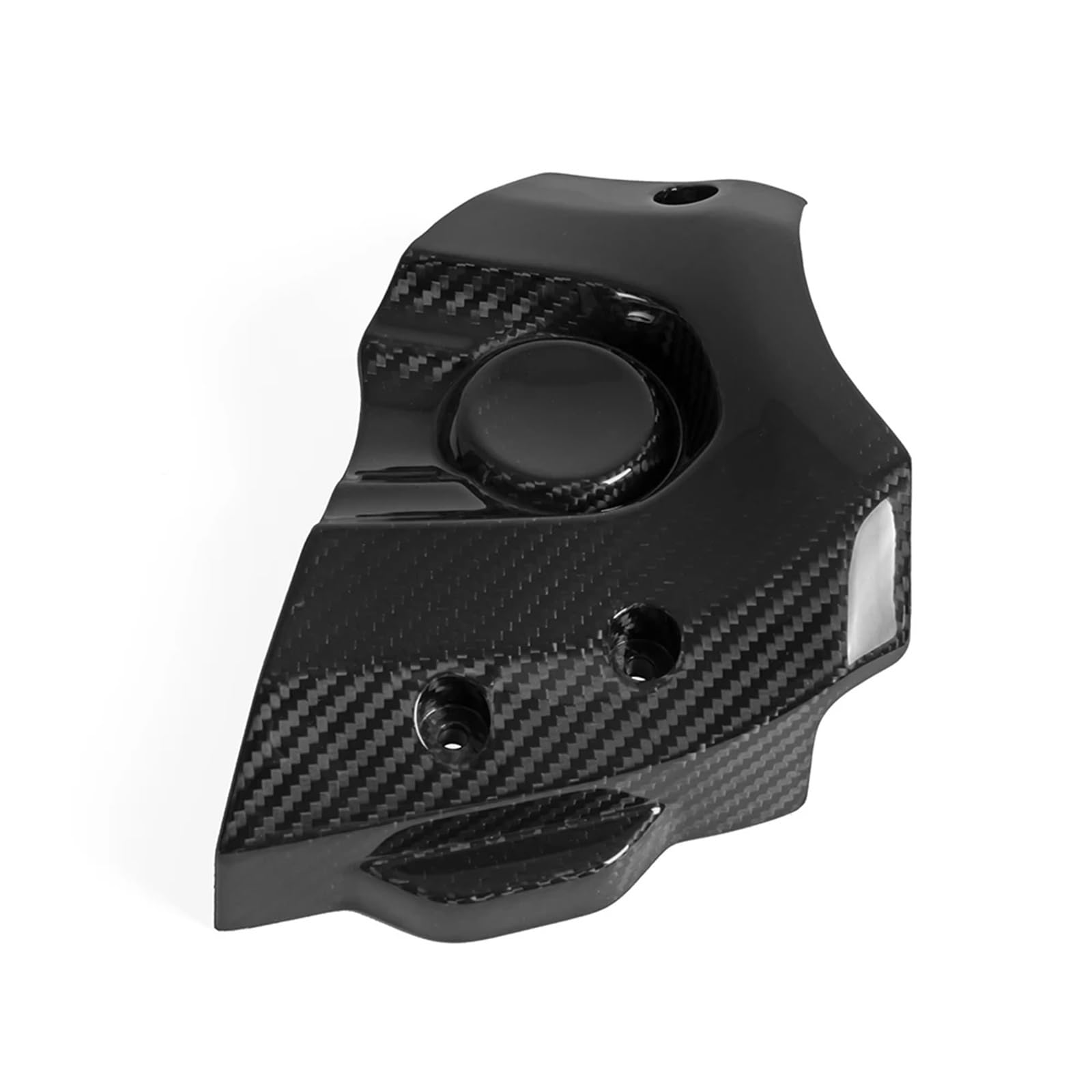 Moto Pignone Protezione Carenatura per pignone motore in fibra di carbonio per moto, adatta per YAMAHA MT 07 2018 2019